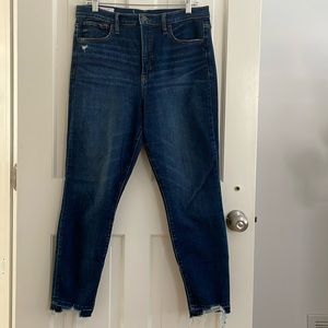 GAP True Skinny Ankle Sky High Denim Jeans 31/12R